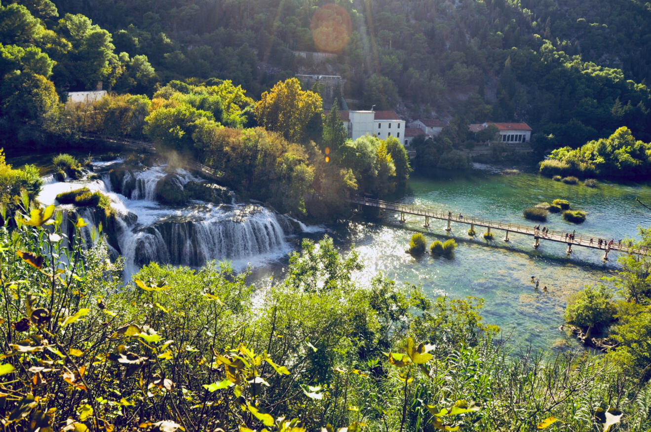 Croatian food: Traditional wedding menu in Dalmatia - Krka waterfalls, Skradin