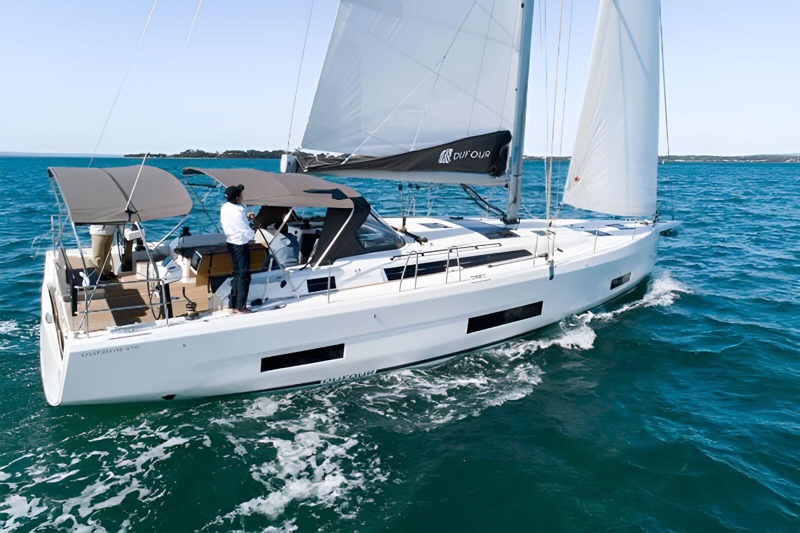 Sailboat Dufour 470 GL available for charter from Šibenik, Croatia