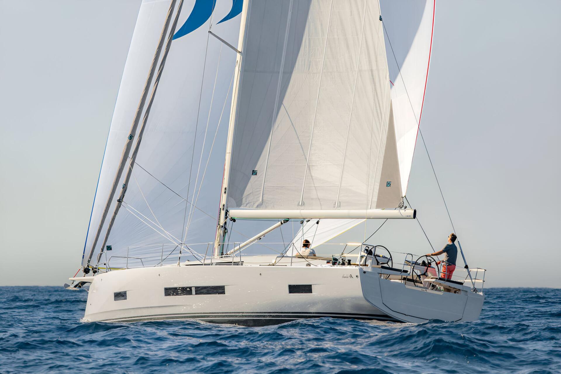 Sailboat Hanse 460 available for charter from Seget Donji, Croatia (source: hanseyachts.hr)