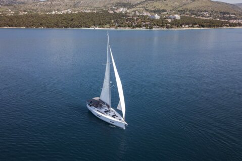 Sailboat Dufour 530 available for charter from Seget Donji, Croatia