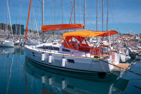 Sailboat Elan 40.1 Impression available for charter from Split, Croatia