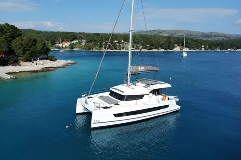 Catamaran Bali Catspace available for charter from Kaštela, Croatia