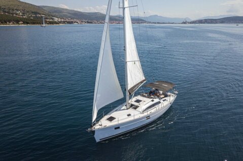 Sailboat Elan Impression 45.1 available for charter from Trogir, Croatia